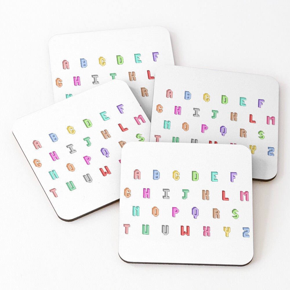 Item preview, Coasters (Set of 4) designed and sold by RinozaRose.