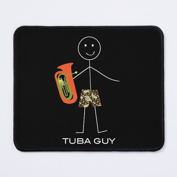 Item preview, Funny Mens Tuba Guy designed and sold by whyitsme.