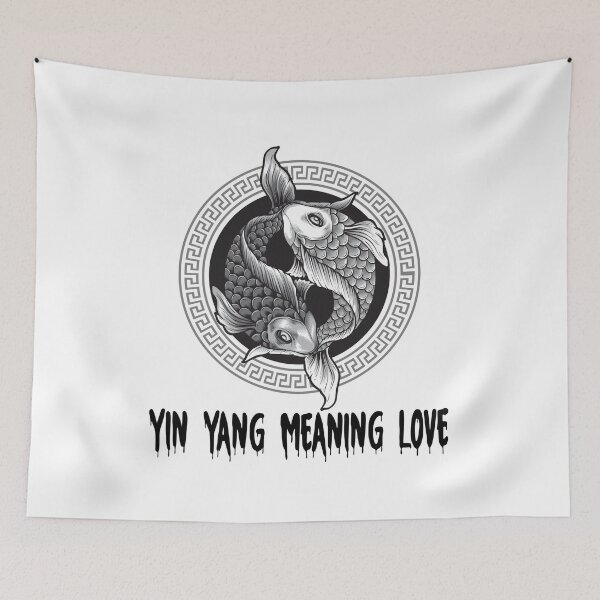 Item preview, yin yang meaning love designed and sold by youssef baala.