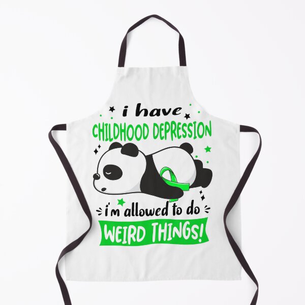 Item preview, Childhood Depression Warrior I Have Childhood Depression I Am Allowed To Do Weird Things! designed and sold by GennieShop.