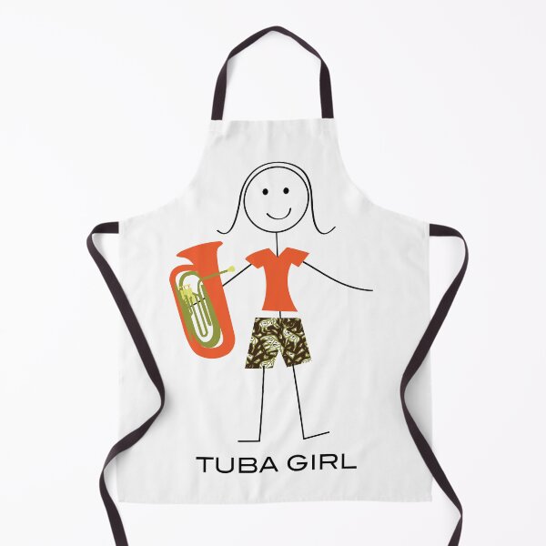 Item preview, Funny Womens Tuba Girl designed and sold by whyitsme.