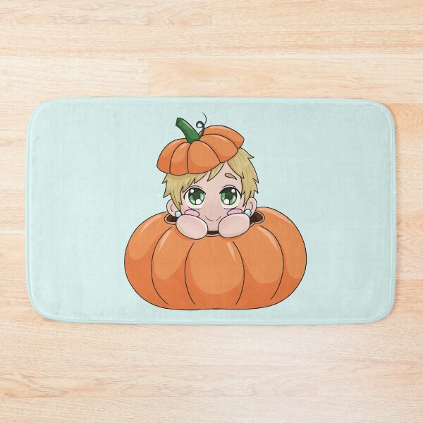 Item preview, Chibi Pumpkin Girl - Kabocha Chan designed and sold by kabocha-chan.