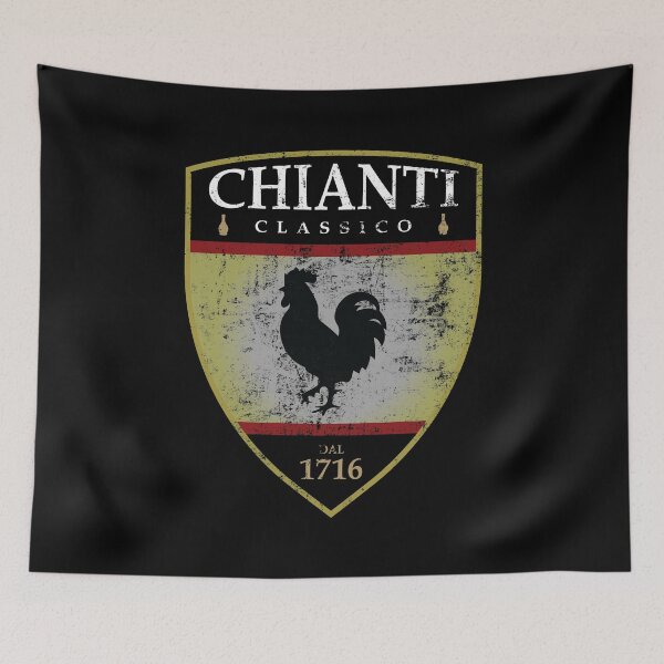 Item preview, Chianti Classico (Football Emblem Distressed) designed and sold by IconartDesign.