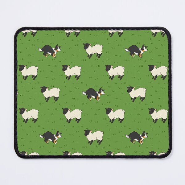 Item preview, Come Bye - Tri-color dog and black sheep designed and sold by katymakesthings.