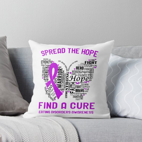 Item preview, Eating disorders Awareness Spread The Hope Find A Cure designed and sold by Victormoratalla.