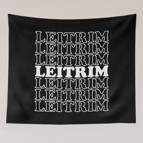 Item preview, Leitrim in Solid and Outlines designed and sold by irishorbust.