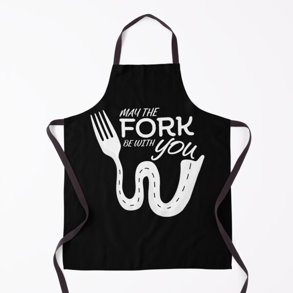 Item preview, May The Fork Be With You T-shirt - Cooking Eating Foodie T-Shirt designed and sold by Djikou.