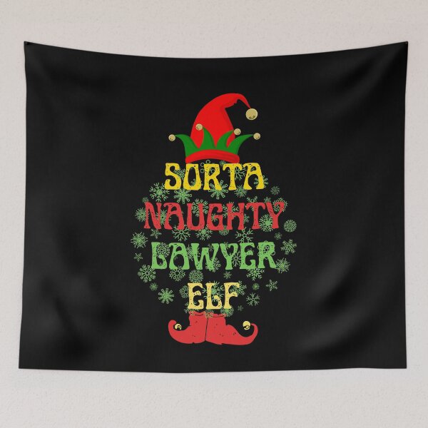 Item preview, Sorta Naughty Lawyer Elf - CHRISTMAS designed and sold by GreenEnvytt.