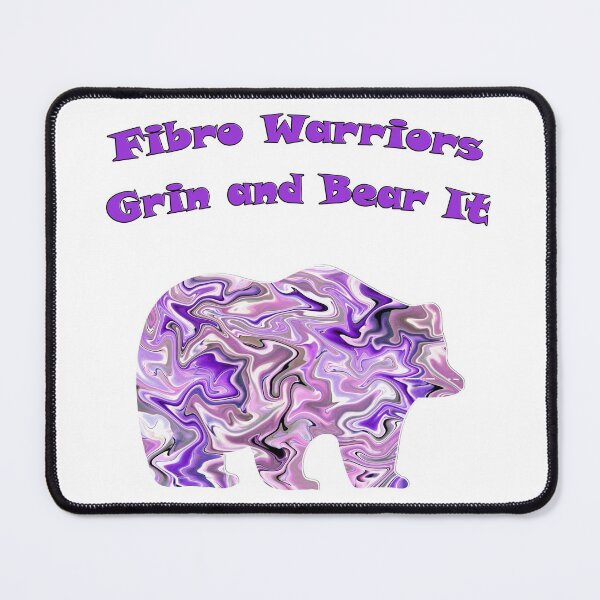 Item preview, Fibro Warrior Bear designed and sold by ColorfulCortex.