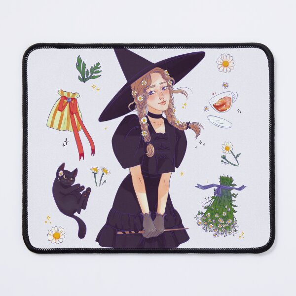 Item preview, Chamomile Tea Witch designed and sold by Mooncrystalarts.