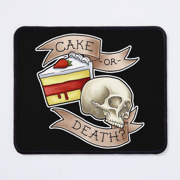 Item preview, Cake or Death? designed and sold by katymakesthings.