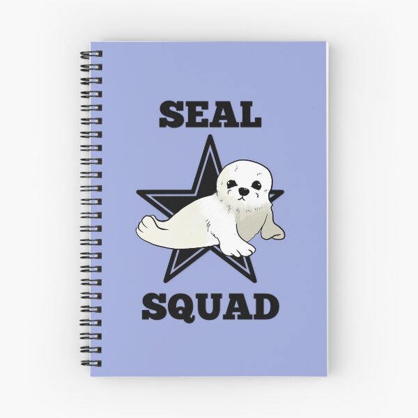 Item preview, Seal Squad, Baby Seal with Star Background designed and sold by kcaandwu.