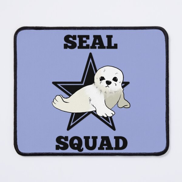 Item preview, Seal Squad, Baby Seal with Star Background designed and sold by kcaandwu.