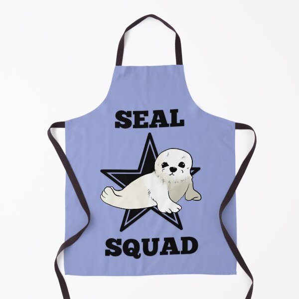Item preview, Seal Squad, Baby Seal with Star Background designed and sold by kcaandwu.