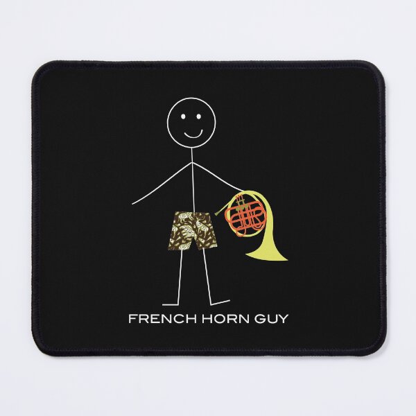 Item preview, Funny Mens French Horn Guy designed and sold by whyitsme.