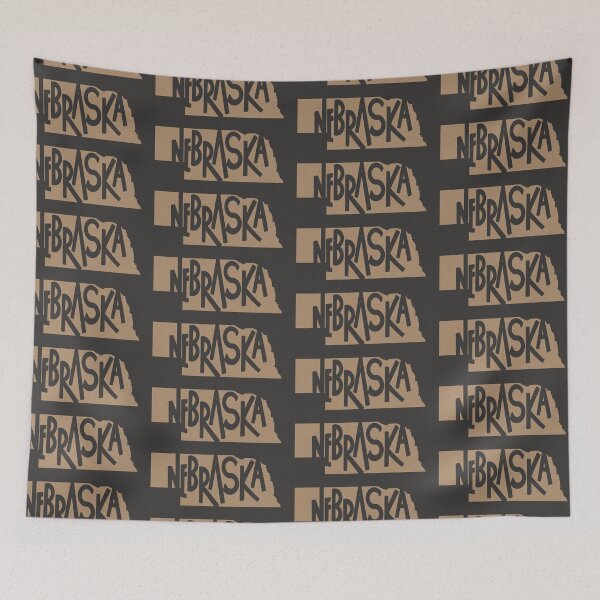 Item preview, Nebraska Vintage Lettering designed and sold by Creatively Torn.