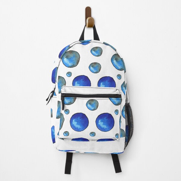 Item preview, Cosmos Circles blue pattern, polka dots designed and sold by ElenaAdamArt.