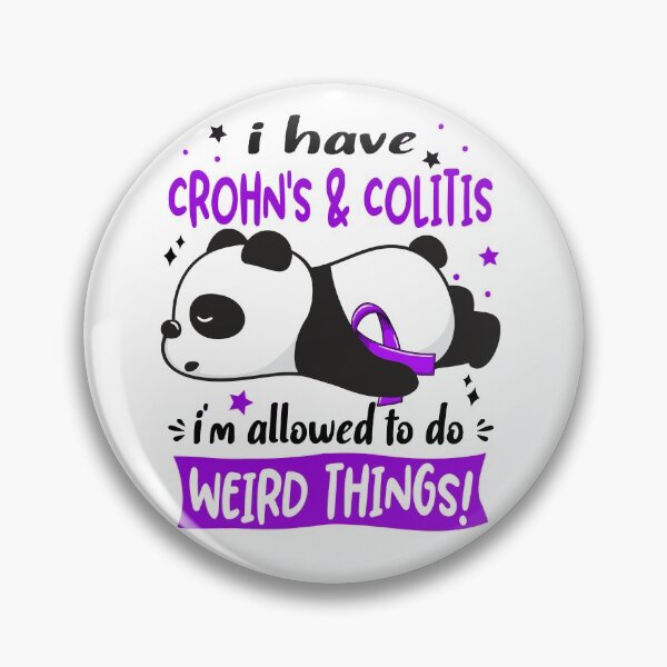 Item preview, Crohn's & Colitis Warrior I Have Crohn's & Colitis I Am Allowed To Do Weird Things! designed and sold by GennieShop.