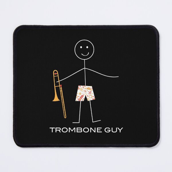 Item preview, Funny Mens Trombone Guy designed and sold by whyitsme.