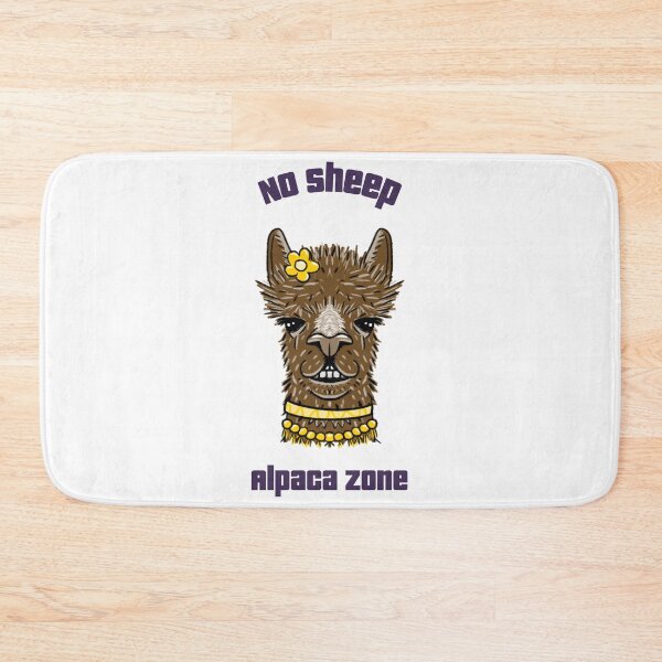 Item preview, No Sheep Alpaca Zone  designed and sold by Echo Aesthetics.