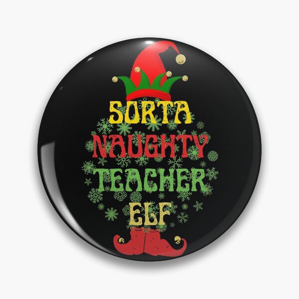 Item preview, Sorta Naughty Teacher Elf - CHRISTMAS designed and sold by GreenEnvytt.