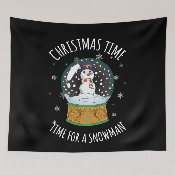 Item preview, Christmas time for s snowman designed and sold by Made-By-Art.