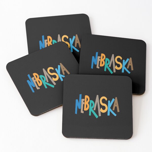 Item preview, Retro Nebraska Lettering designed and sold by Creatively Torn.