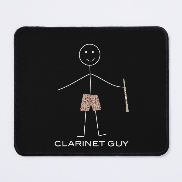 Item preview, Funny Mens Clarinet Guy designed and sold by whyitsme.