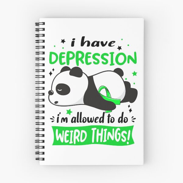 Item preview, Depression Warrior I Have Depression I Am Allowed To Do Weird Things! designed and sold by GennieShop.
