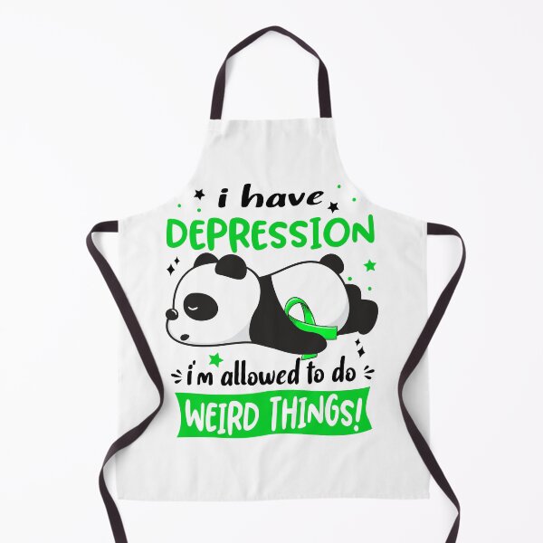 Item preview, Depression Warrior I Have Depression I Am Allowed To Do Weird Things! designed and sold by GennieShop.