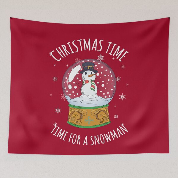 Item preview, Christmas time for s snowman designed and sold by Made-By-Art.