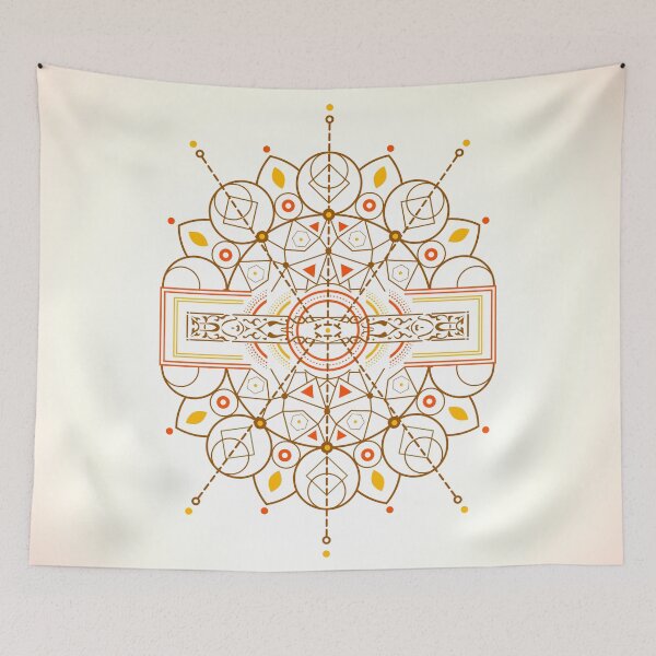 Item preview, Karmic Light Code - Mother Nature's Call (Golden Light Background) designed and sold by LunaDawnArt.