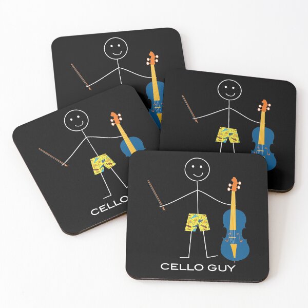 Item preview, Funny Mens Cello Guy designed and sold by whyitsme.