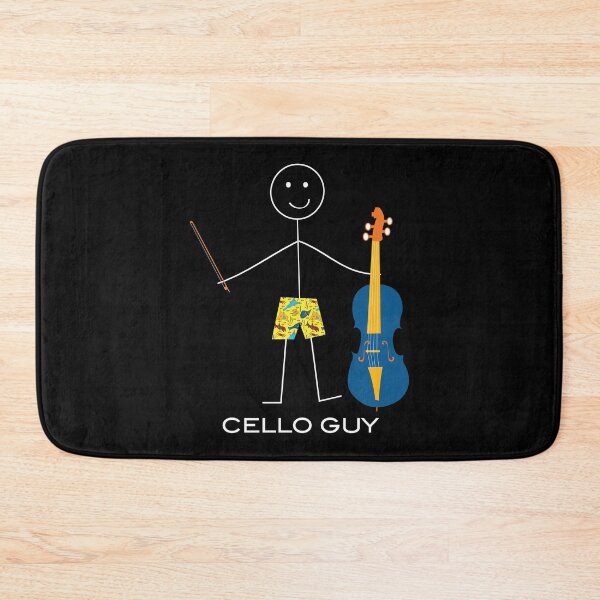Item preview, Funny Mens Cello Guy designed and sold by whyitsme.