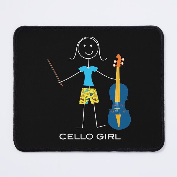 Item preview, Funny Womens Cello Girl designed and sold by whyitsme.