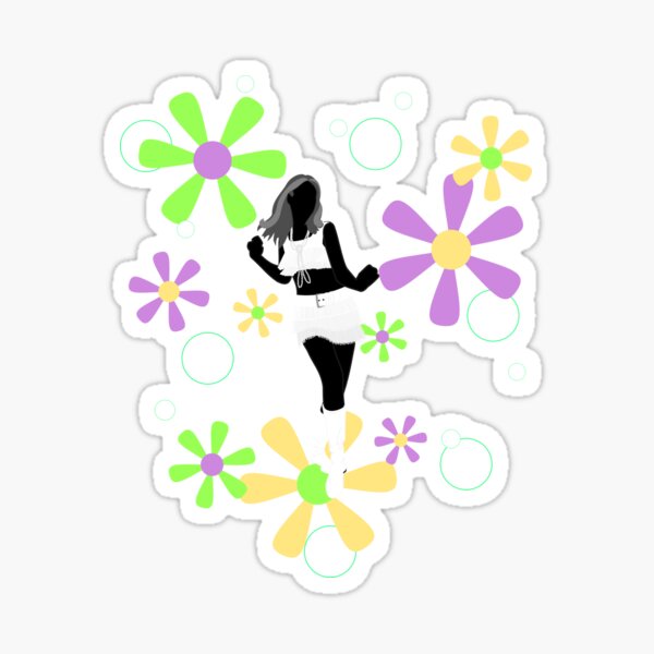 Girl Power a Go-Go Sticker