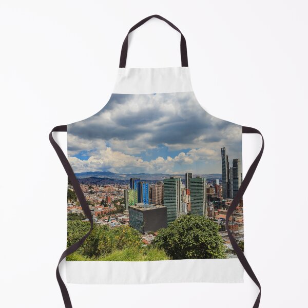 Item preview, Bogota, Colombia - High Angle View Of The Capital CIty on the Andes designed and sold by Mano Chandra Dhas.