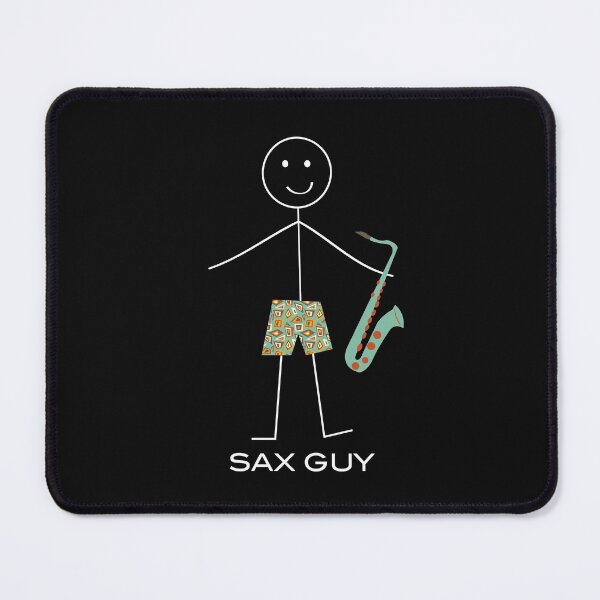 Item preview, Funny Mens Saxophone Guy designed and sold by whyitsme.