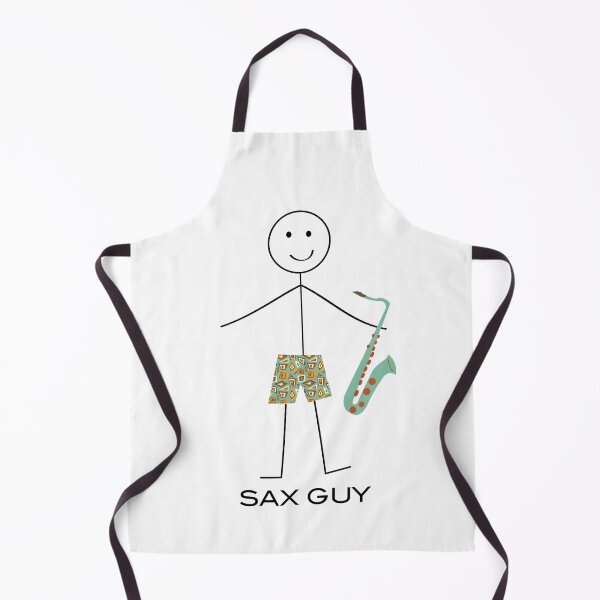 Item preview, Funny Mens Saxophone Guy designed and sold by whyitsme.