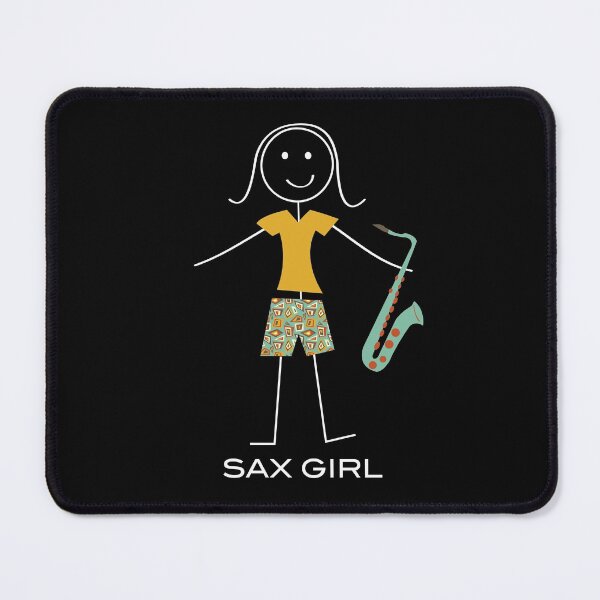 Item preview, Funny Womens Saxophone Girl designed and sold by whyitsme.