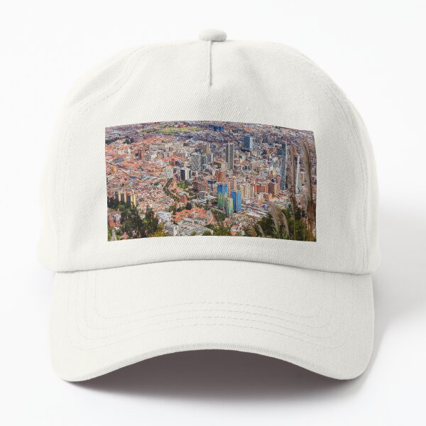 Bogota, Colombia - View Of Downtown Area From Monserrate Dad Hat
