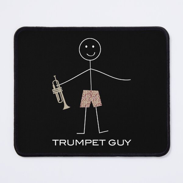Item preview, Funny Mens Trumpet Guy designed and sold by whyitsme.