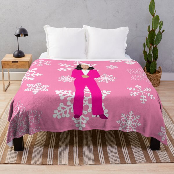 Item preview, christmas vice president kamala harris santa icy pink designed and sold by Gossip Rag.