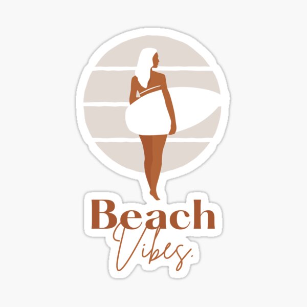 Beach Vibes Sticker