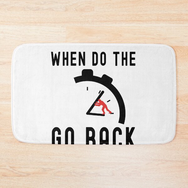 Item preview, when do the clocks go back an hour designed and sold by FunnySerious.