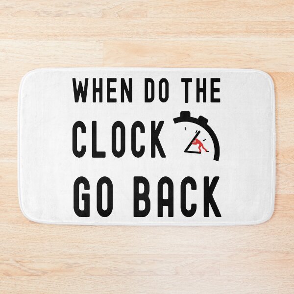 Item preview, when do the clocks go back an hour designed and sold by FunnySerious.