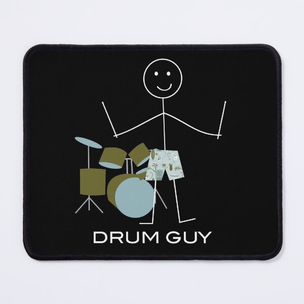 Item preview, Funny Mens Drum Guy designed and sold by whyitsme.