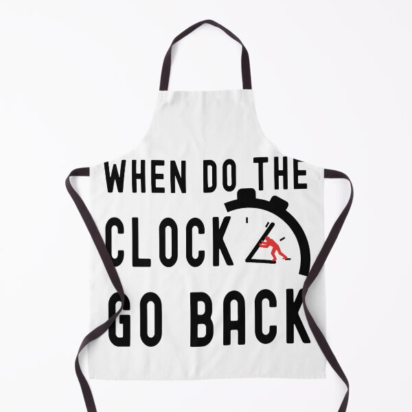 Item preview, when do the clocks go back an hour designed and sold by FunnySerious.