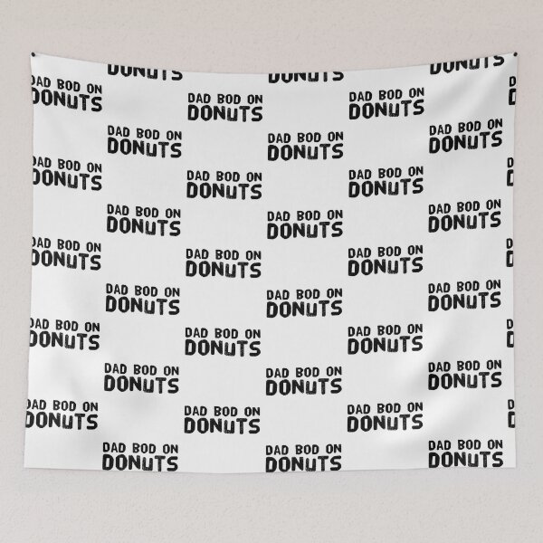 Item preview, Dad Bod on Donuts designed and sold by homesteadswag.