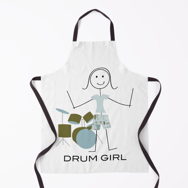Item preview, Funny Womens Drum Girl designed and sold by whyitsme.